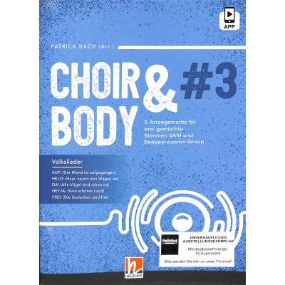 9783711301413 - Choir + Body 3 - Volkslieder