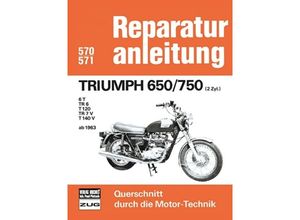 9783716814420 - Reparaturanleitung   570 71   Triumph 650 750 (2Zyl) ab 1963 Kartoniert (TB)