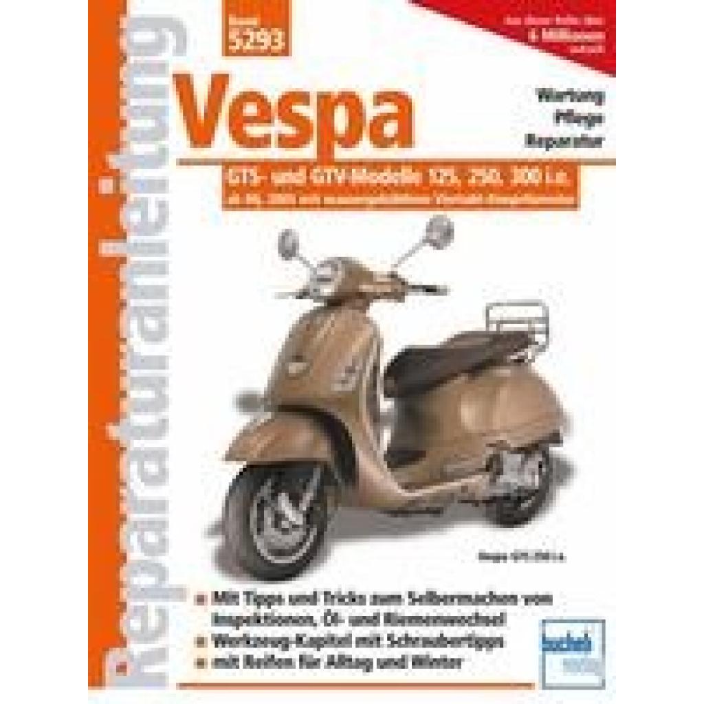 9783716821503 - Schermer Franz Josef Vespa GTS 125 250 300  -  ab Modelljahr 2005