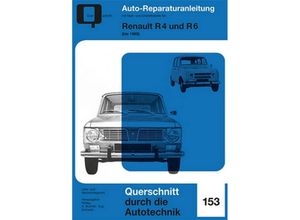 9783716822500 - Reparaturanleitung   Renault R4 + R6 bis 1969 Gebunden