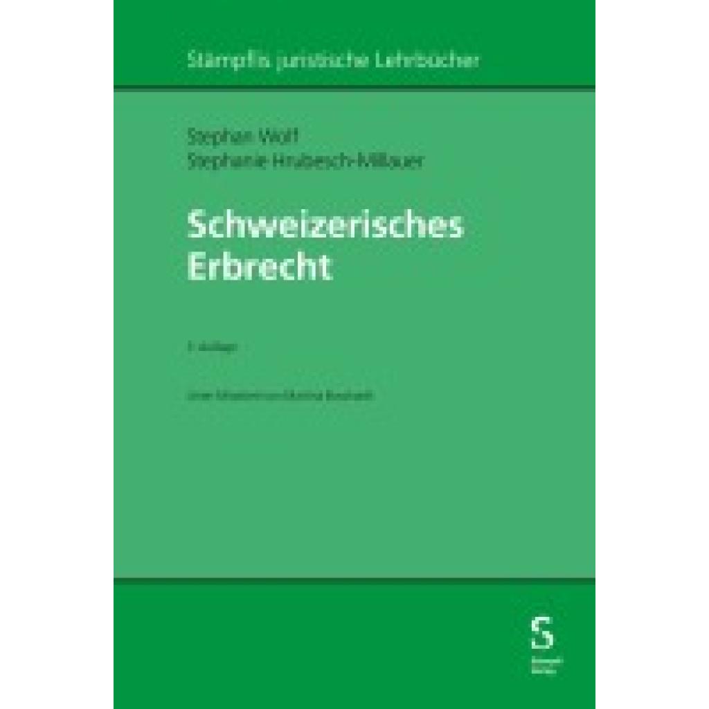 9783727230486 - Wolf Stephan Schweizerisches Erbrecht