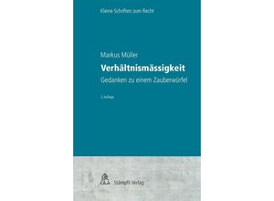 9783727285127 - Verhältnismässigkeit - Markus Müller Kartoniert (TB)