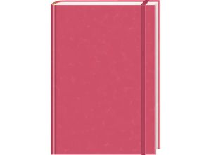 9783730613412 - Anaconda Notizbuch Notebook Blank Book punktiert textiles Gummiband pink Hardcover (A5) 120g m² Papier