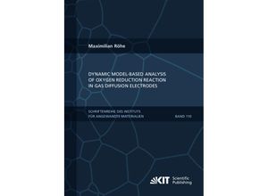 9783731512349 - Dynamic Model-based Analysis of Oxygen Reduction Reaction in Gas Diffusion Electrodes - Maximilian Röhe Kartoniert (TB) 9783731512349 - Dynamic Model-based Analysis of Oxygen Reduction Reaction in Gas Diffusion Electrodes - Maximilian Röhe Kartoniert (TB)