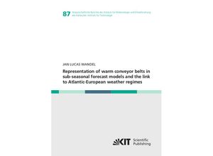 9783731512493 - Representation of warm conveyor belts in sub-seasonal forecast models and the link to Atlantic-European weather regimes - Jan Lucas Wandel Kartoniert (TB)