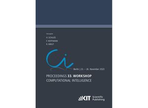 9783731513247 - Proceedings - 33 Workshop Computational Intelligence Berlin 23-24 November 2023 Kartoniert (TB)