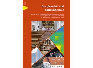 9783731913566 - Energiebedarf und Kulturguterhalt Gebunden