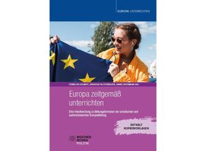 9783734416200 - Europa zeitgemäß unterrichten - Jaroscha Pia Steinhauer Kartoniert (TB)