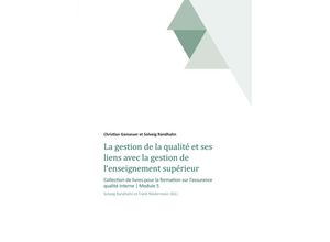 9783734578007 - La gestion de la qualité et ses liens avec la gestion de lenseignement supérieur - Christian Ganseuer Solveig Randhahn Kartoniert (TB)