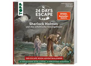 9783735851499 - 24 DAYS ESCAPE - Der Escape Room Adventskalender Sherlock Holmes und das schottische Seeungeheuer (SPIEGEL Bestseller-Autorin) - Annekatrin Baumann Taschenbuch 9783735851499 - 24 DAYS ESCAPE - Der Escape Room Adventskalender Sherlock Holmes und das schottische Seeungeheuer (SPIEGEL Bestseller-Autorin) - Annekatrin Baumann Taschenbuch