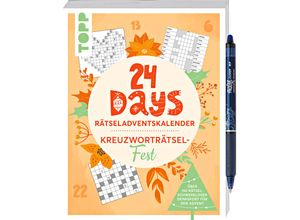 9783735851765 - 24 DAYS RÄTSELADVENTSKALENDER - Kreuzworträtsel-Fest - frechverlag Kartoniert (TB)