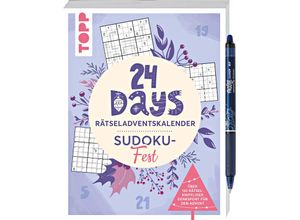 9783735851772 - 24 DAYS RÄTSELADVENTSKALENDER - Sudoku-Fest - frechverlag Kartoniert (TB)