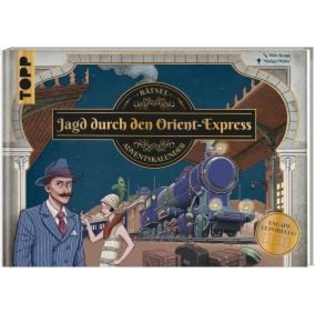 9783735851796 - Müller Markus Jagd durch den Orient-Express - Rätsel-Adventskalender