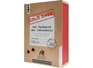 9783735851932 - Rätselbibliothek   Die Rätselbibliothek Adventskalender - Cold Case Der Raubmord des Jahrzehnts Mit 24 Krimi-Rätseln durch den Advent - Hans Pieper Taschenbuch