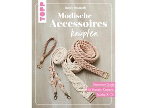 9783735852281 - Modische Accessoires knüpfen - Rebecca Haslbeck Gebunden