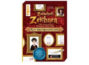 9783735880604 - Zauberhaft Zeichnen Der inoffizielle Harry Potter Adventskalender - Antonia Flechsig Kartoniert (TB)