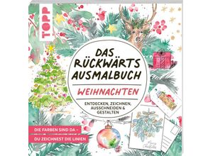 9783735880840 - Das Rückwärts-Ausmalbuch Weihnachten - Heinke Nied Kartoniert (TB)