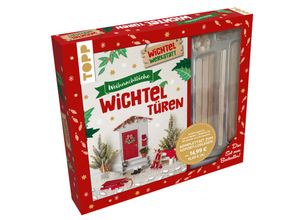 9783735890856 - Kreativ-Set Weihnachtliche Wichteltüren Anleitungsbuch mit Material zum Sofort-Loslegen Set zum Spiegel-Bestseller - Sarah Arabatzis Kartoniert (TB)