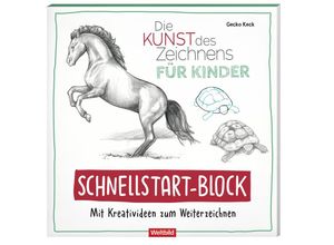 9783735891181 - Kunst des Zeichnens für Kinder Schnellstartblock Hochwertige Broschur