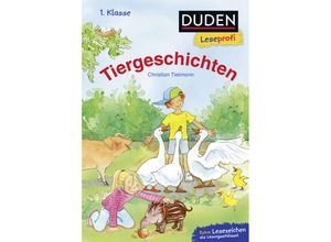 9783737334198 - Christian Tielmann - GEBRAUCHT Duden Leseprofi – Tiergeschichten 1 Klasse (DUDEN Leseprofi 1 Klasse) - Preis vom 02062023 050629 h