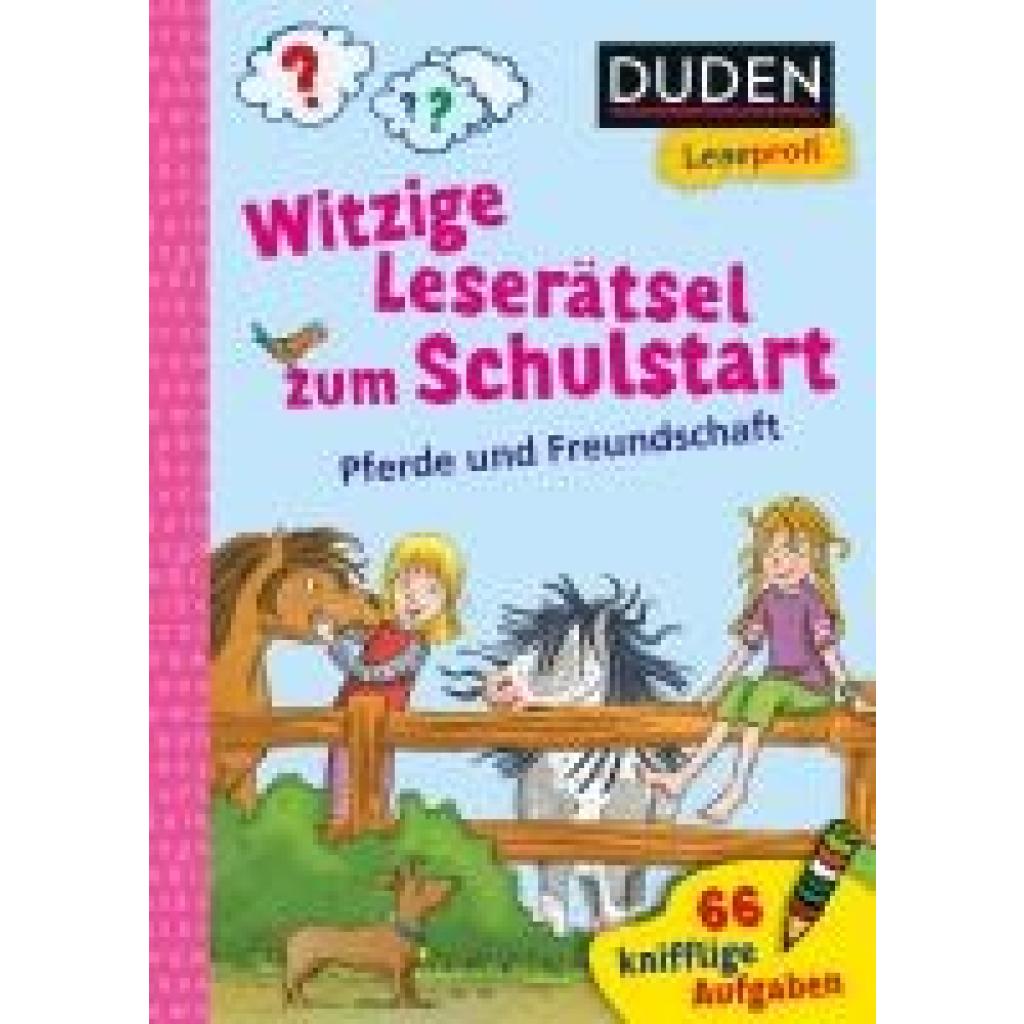 9783737336468 - Moll Susanna Duden Leseprofi - Witzige Leserätsel zum Schulstart - Pferde und Freundschaft 1 Klasse
