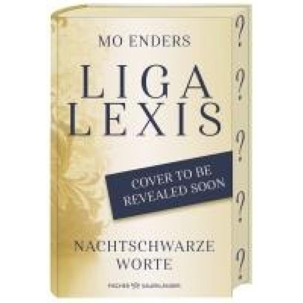 9783737372602 - Enders Mo Liga Lexis - Nachtschwarze Worte