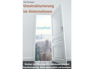 9783737568852 - Umstrukturierung im Unternehmen - simplified - Kai Stumper Kartoniert (TB)