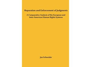 9783737583176 - Reparation and Enforcement of Judgments - Jan Schneider Kartoniert (TB)