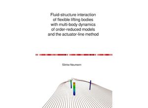 9783737591461 - Fluid-structure interaction of flexible lifting bodies with multi-body dynamics of order-reduced models and the actuator-line method - Sönke Neumann Kartoniert (TB)