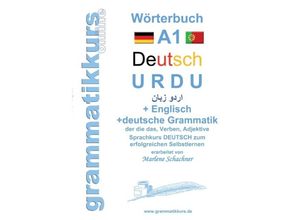 9783738635805 - Wörterbuch Deutsch - Urdu - Englisch Niveau A1 Kartoniert (TB)