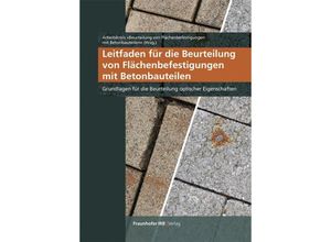 9783738807233 - Leitfaden für die Beurteilung von Flächenbefestigungen mit Betonbauteilen Kartoniert (TB)