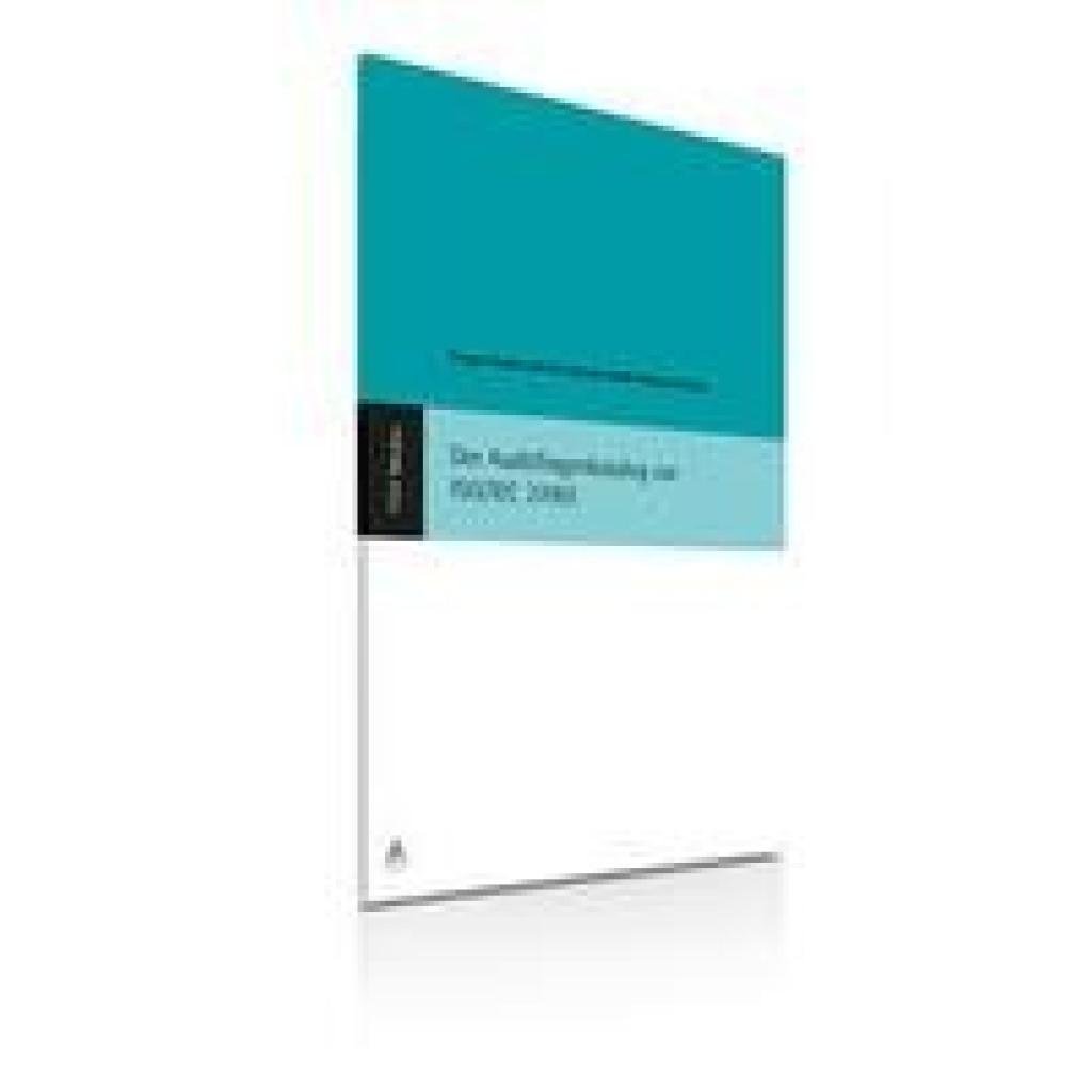 9783740608095 - Kallmeyer Wolfgang Der Auditfragenkatalog zur ISO IEC 27001