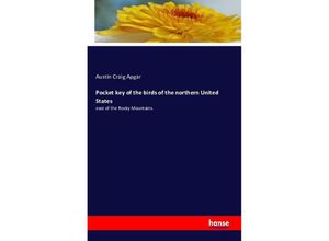 9783741112669 - Pocket key of the birds of the northern United States - Austin Craig Apgar Kartoniert (TB)