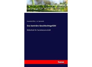 9783741116452 - Das konträre Geschlechtsgefühl - Havelock Ellis J A Symonds Kartoniert (TB)