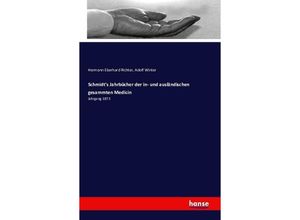 9783741125225 - Schmidts Jahrbücher der in- und ausländischen gesammten Medicin - Hermann Eberhard Richter Adolf Winter Kartoniert (TB)