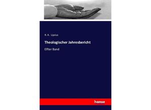 9783741128172 - Theologischer Jahresbericht - R A Lipsius Kartoniert (TB)