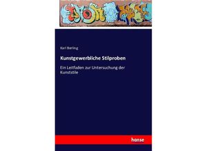 9783741146398 - Kunstgewerbliche Stilproben - Karl Berling Kartoniert (TB)