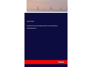 9783741185595 - Das Motiv von der unterschobenen Braut in der internationalen Erzählungslitteratur - Paul Arfert Kartoniert (TB)