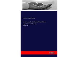 9783741191558 - Zehnter Jahres-Bericht über die Wirksamkeit der Augen-Heil-Anstalt für Arme - Boleslaw Wicherkiewicz Kartoniert (TB)