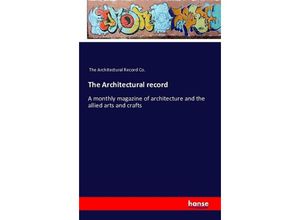 9783741195945 - The Architectural record Kartoniert (TB)