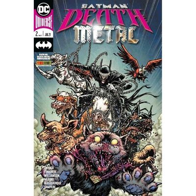 9783741623370 - Batman Death Metal SonderbandBd2 - James Tynion Jesús Merino Bryan Hill Nick Virella Frank Tieri Taylor Kirkham Becky Cloonan Rages Morales Sam Humphries Bill Sienkiewicz Patton Oswalt Sanford Greene ua Kartoniert (TB)