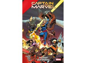 9783741633768 - Angriff der Brood   Captain Marvel - Neustart Bd9 - Kelly Thompson Javier Pina Andrea Di Vito Sergio Davila Kartoniert (TB)