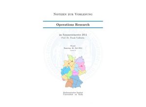 9783741803154 - Operations Research - Tim Steinbach Kartoniert (TB)