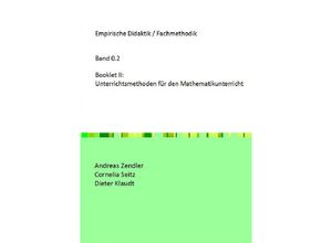 9783741810169 - Booklet II - Andreas Zendler Dieter Klaudt Cornelia Seitz Kartoniert (TB)