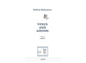 9783741840500 - Venus and Adonis - William Shakespeare Kartoniert (TB)