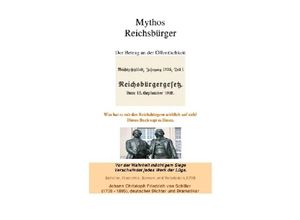 9783741861352 - Mythos Reichsbürger - Peter Frühwald Kartoniert (TB)