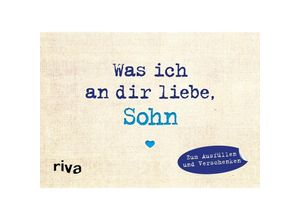 9783742309372 - Was ich an dir liebe Sohn - Miniversion - Alexandra Reinwarth Gebunden