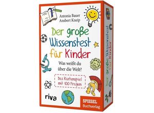 9783742313423 - Der große Wissenstest für Kinder - Was weißt du über die Welt? (Kinderspiel)