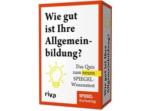 9783742316042 - Kartenspiel Wie gut ist Ihre Allgemeinbildung? Kartonbox