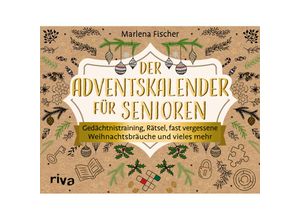 9783742321138 - Der Adventskalender für Senioren - Marlena Fischer Gebunden